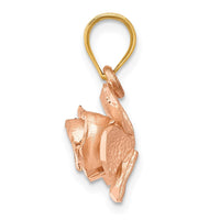 Load image into Gallery viewer, 14k Two-tone Rose Charm
