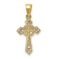 Load image into Gallery viewer, 14k Celtic Cross Pendant
