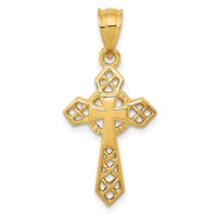 Load image into Gallery viewer, 14k Celtic Cross Pendant
