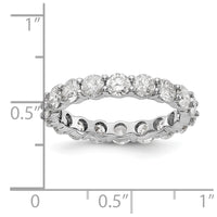 Load image into Gallery viewer, Platinum Diamond Shared Prong Eternity Band
