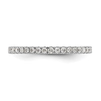 Load image into Gallery viewer, Platinum Polished U Shared Prong 1/2ct Diamond Eternity Band
