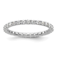 Load image into Gallery viewer, 14KW SI2-I1(H/I) UPRG Eternity Band
