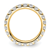 Load image into Gallery viewer, 14k Polished Size 6.5 U-Shared Prong 2 carat Diamond Complete Eternity Band
