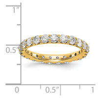 Load image into Gallery viewer, 14KY SI2-I1(H/I) UPRG Eternity Band
