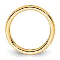 Load image into Gallery viewer, 14k Polished Size 4.5 Bezel-set 1/10 carat Diamond Complete Eternity Band
