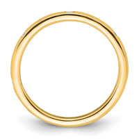 Load image into Gallery viewer, 14k Polished Size 6 Bezel-set 1/10 carat Diamond Complete Eternity Band
