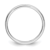 Load image into Gallery viewer, 14k White Gold Polished Size 7 Bezel-set 1/10 carat Diamond Complete Eternity Band
