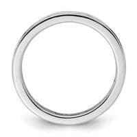 Load image into Gallery viewer, 14k White Gold Polished Size 4.5 Channel-set 1/2 carat Diamond Complete Eternity Band
