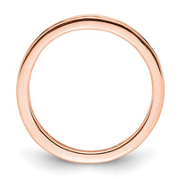 Load image into Gallery viewer, 14k Rose Gold Polished Size 5.5 Channel-set 1/2 carat Diamond Complete Eternity Band
