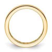 Load image into Gallery viewer, 14k Polished Size 4 Channel-set 1 carat Diamond Complete Eternity Band
