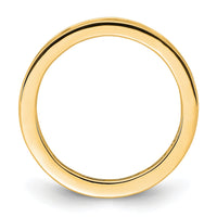 Load image into Gallery viewer, 14k Polished Size 5.5 Channel-set 1 carat Diamond Complete Eternity Band
