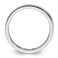 Load image into Gallery viewer, 14k White Gold Polished Size 8.5 Channel-set 1 carat Diamond Complete Eternity Band
