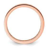 Load image into Gallery viewer, 14k Rose Gold Polished Size 9 Channel-set 1 carat Diamond Complete Eternity Band
