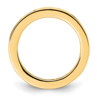 Load image into Gallery viewer, 14k Polished Size 5.5 Channel-set 2 carat Princess Diamond Complete Eternity Band
