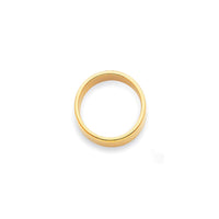 Load image into Gallery viewer, 14k Yellow Gold 2mm Lightweight Flat Wedding Band Size 5

