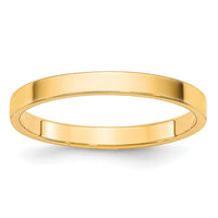 Load image into Gallery viewer, 14k Yellow Gold 2mm Lightweight Flat Wedding Band Size 12
