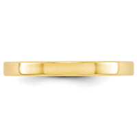 Load image into Gallery viewer, 14k Yellow Gold 2.5mm Lightweight Flat Wedding Band Size 5
