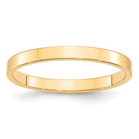 Load image into Gallery viewer, 14k Yellow Gold 2.5mm Lightweight Flat Wedding Band Size 12
