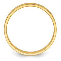 Load image into Gallery viewer, 14k Yellow Gold 3mm Lightweight Flat Wedding Band Size 5
