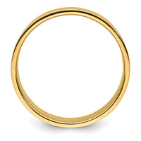 Load image into Gallery viewer, 14k Yellow Gold 8mm Lightweight Flat Wedding Band Size 12
