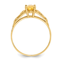 Load image into Gallery viewer, 14k Madi K Synthetic Citrine Ring
