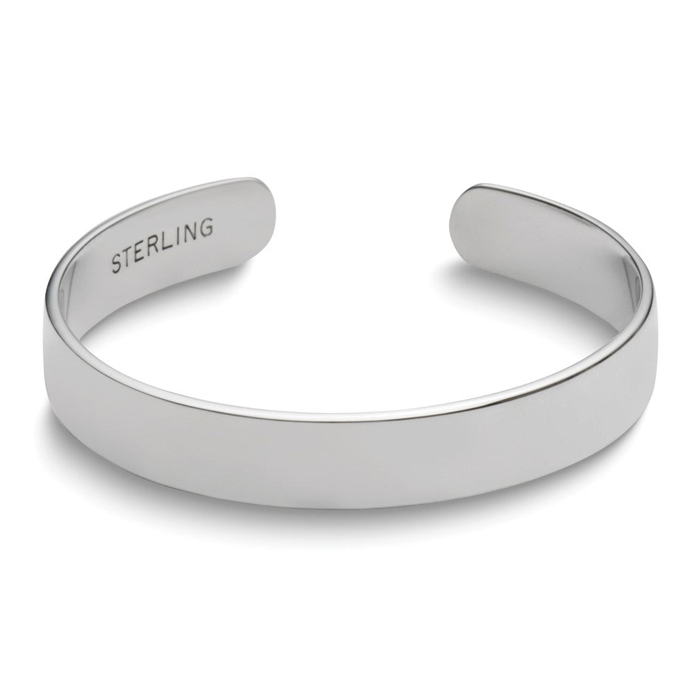 Empire Sterling Silver Engraveable Baby Cuff Bangle with Gift Box