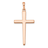 Load image into Gallery viewer, 14k Rose Gold Cross Pendant
