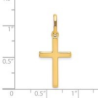 Load image into Gallery viewer, 14k Hollow Cross Pendant
