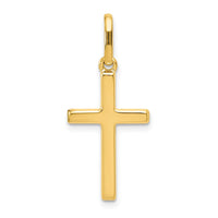 Load image into Gallery viewer, 14k Hollow Cross Pendant

