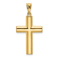 Load image into Gallery viewer, 14k Hollow Cross Pendant
