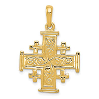 Load image into Gallery viewer, 14k Jerusalem Cross Pendant
