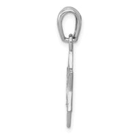 Load image into Gallery viewer, 14k White Gold Star Of David Pendant
