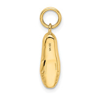 Load image into Gallery viewer, 14k 3-D Ballet Slipper Pendant

