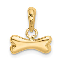 Load image into Gallery viewer, 14k Dog Bone Pendant
