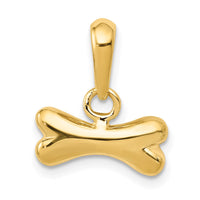 Load image into Gallery viewer, 14k Dog Bone Pendant
