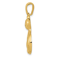 Load image into Gallery viewer, 14k Cat Pendant
