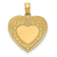 Load image into Gallery viewer, 14K Polished Heart Pendant
