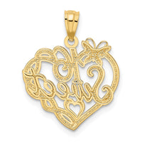 Load image into Gallery viewer, 14k and Rhodium SWEET 16 Pendant
