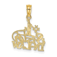Load image into Gallery viewer, 14k #1 SISTER-IN-LAW Charm
