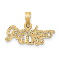 Load image into Gallery viewer, 14k GRANDMA&#39;S GIRL Charm
