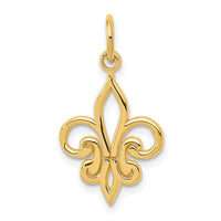 Load image into Gallery viewer, 14k Fleur De Lis Charm
