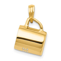 Load image into Gallery viewer, 14K 3D Enameled Coffee Cup Pendant
