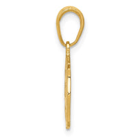 Load image into Gallery viewer, 14k FIRE DEPT Shield Pendant
