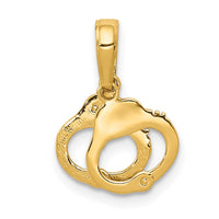 Load image into Gallery viewer, 14k 2-Piece Handcuffs Pendant

