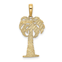 Load image into Gallery viewer, 14k Palm Tree Pendant
