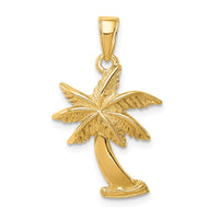 Load image into Gallery viewer, 14k Palm Tree Pendant
