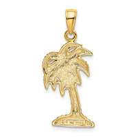 Load image into Gallery viewer, 14k Palm Tree Pendant
