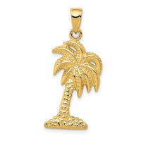 Load image into Gallery viewer, 14k Palm Tree Pendant
