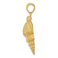 Load image into Gallery viewer, 14k Conch Shell Pendant
