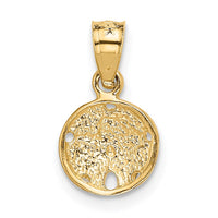 Load image into Gallery viewer, 14K Sand Dollar Pendant

